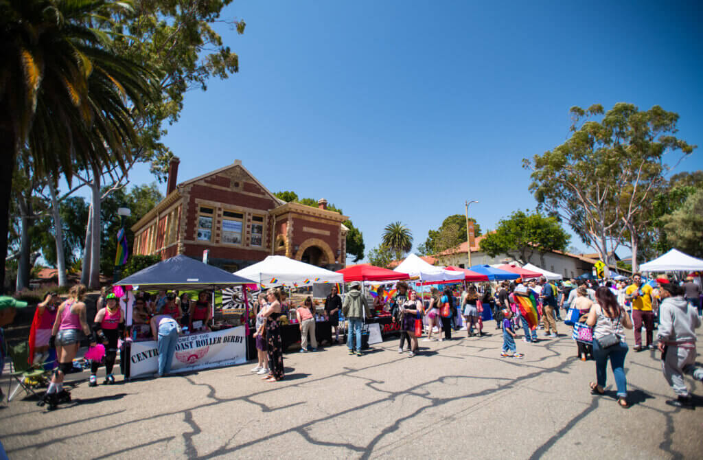 SLO Pride Event Tents