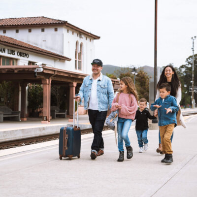 AMTRAK Railroad Station in San Luis Obispo California