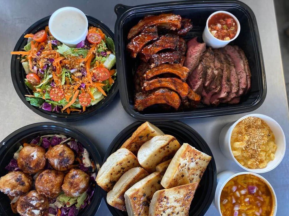 many different food choices from restaurants in san luis obispo