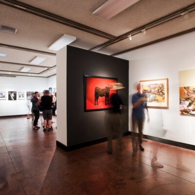SLOMA Interior Exhibit Room