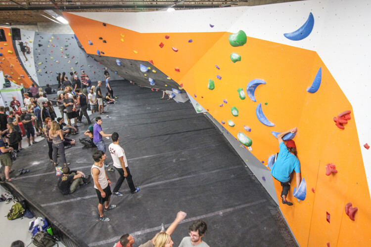 the pad climbing